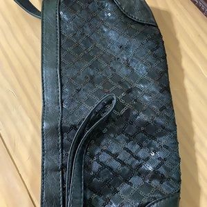 Fancy black clutch for party!